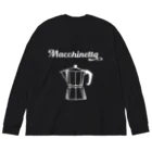 かえる商店のmacchinetta ビッグシルエットロングスリーブTシャツ