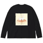 ときえだ みずきのクリームパンとねこ Big Long Sleeve T-Shirt