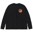 ハナドリカ SUZURI店の花の形の板チョコ Big Long Sleeve T-Shirt