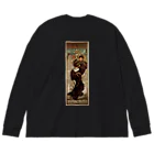 artgalleryのMucha - Lorenzaccio Big Long Sleeve T-Shirt