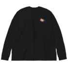 チンチラのパルのチンチラのパル　シルエットデザイン Big Long Sleeve T-Shirt