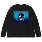 ねこ科のウタタネ😪💤配信者のねこ科のウタタネ誕生日記念グッズ Big Long Sleeve T-Shirt
