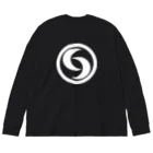 QUQU_WORKSのナクワチ ホピ族 ホワイト Big Long Sleeve T-Shirt