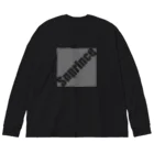 王子のアパレル SnprinceのGOT'EM柄（白） Snprince logo ビッグシルエットロングスリーブTシャツ