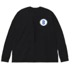 B系統の会のKumamoto B-Line kasure ビッグシルエットロングスリーブTシャツ
