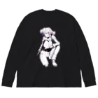 guitarsのMechako (Dameged) Big Long Sleeve T-Shirt