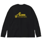 5LAPPY（スラッピー）のSUSHI WASABI  Big Long Sleeve T-Shirt