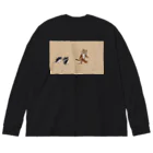 segasworksのトラちゃんとペンギンたち Big Long Sleeve T-Shirt