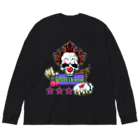 GOD LUCK💀to youのピエロGOD LUCK to  you🤡✨ ビッグシルエットロングスリーブTシャツ