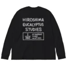 TSUBO_secondaryの世界にたった一本のユーカリの木 2023 HIROSHIMA EUCALYPTUS STUDIES ビッグシルエットロングスリーブTシャツ