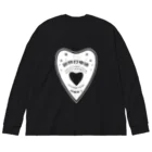 中華呪術堂（チャイナマジックホール）の【白・前】OUIJA BOARD PLANCHETTE ビッグシルエットロングスリーブTシャツ