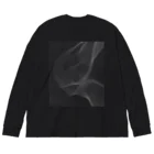 Dot .Dot.のLineArt#001　WAVE001 Big Long Sleeve T-Shirt