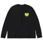 ティダの脳キャップ Big Long Sleeve T-Shirt