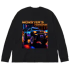 MELLOW-MELLOWのMONSTER'S DISIRE 1 Big Long Sleeve T-Shirt