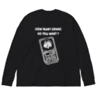 JINPIN (仁品)の何グラム欲しい？ Big Long Sleeve T-Shirt