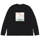 こりすまるの夢幻　鳩　和み Big Long Sleeve T-Shirt