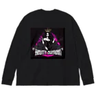 islandmoon13のHeavy Metal Queen　ヘヴィー・メタル ビッグシルエットロングスリーブTシャツ