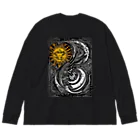 artifact -アーティファクト-のSun＆Moon  Big Long Sleeve T-Shirt