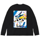 AugmentedBooksのネオ東京C Big Long Sleeve T-Shirt