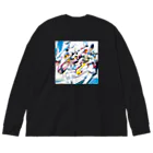 AugmentedBooksのネオ東京D Big Long Sleeve T-Shirt