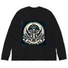 onigorosiの輝く夜のエンブレム Big Long Sleeve T-Shirt