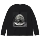 alphayouのホラーデザインドリアン Big Long Sleeve T-Shirt