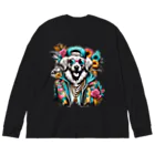 521のFunky Dog Big Long Sleeve T-Shirt