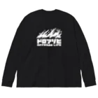 QUQU_WORKSのドロアソビ オフロードライフ ホワイト Big Long Sleeve T-Shirt