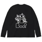 Boo!のBoo!(ジャックオーランタン) Big Long Sleeve T-Shirt