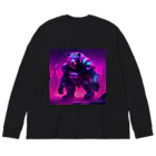 InstantEclecticsのグリズリーMk-Ⅱ(アニマルMk-Ⅱシリーズ3) Big Long Sleeve T-Shirt