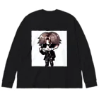 Taki_Workの泣き男くん Big Long Sleeve T-Shirt