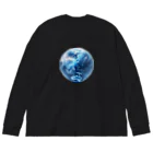 Ryoukaの地球_ガラス玉 Big Long Sleeve T-Shirt