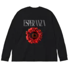 ESPERANZAのGerbera ビッグシルエットロングスリーブTシャツ