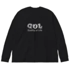 AwagoModeのQOL (Quality of Life) (33) Big Long Sleeve T-Shirt