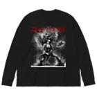 PALA's SHOP　cool、シュール、古風、和風、のguitar女子(KILLER　 QUEEN) Big Long Sleeve T-Shirt