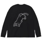 水道橋ですらのさかさ猫（しろぶち） Big Long Sleeve T-Shirt