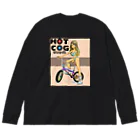 nidan-illustrationのHOT COG Big Long Sleeve T-Shirt