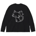 Riotoのにゃーん　（白線） Big Long Sleeve T-Shirt