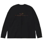 Kazumichi Otsubo's Souvenir departmentのAngel message ~ The world... Big Long Sleeve T-Shirt