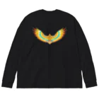 幽玄工房のEREXION tibetic wing Big Long Sleeve T-Shirt