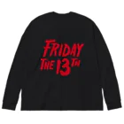 NIPPON DESIGNのFRIDAY THE 13TH ビッグシルエットロングスリーブTシャツ