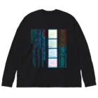 よシまるシンの四つ打ち漫画 ZOOM MIXの注意書き Big Long Sleeve T-Shirt