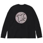 ツバメ堂の千鳥・丸 Big Long Sleeve T-Shirt