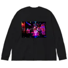 小さな夜のnightmare-レッド Big Long Sleeve T-Shirt