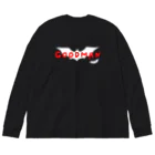 HIP HOP ネタ　映画ネタのスーパーヒーロー　TシャツGOOD man Big Long Sleeve T-Shirt