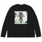 SHRIMPのおみせの「異界」ビッグシルエットロングスリーブTシャツ Big Long Sleeve T-Shirt