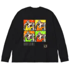 狸の遠吠えのたぬマズルチャレンジ Big Long Sleeve T-Shirt