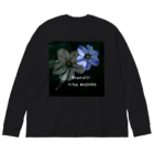 Kuro*s Brandのキレイな花を咲かせよう Big Long Sleeve T-Shirt