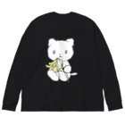 ねむねむゆっけのリリィちゃん ビッグシルエットロングスリーブTシャツ