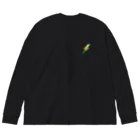 ramen_keeperのLEVEL99ブラック Big Long Sleeve T-Shirt